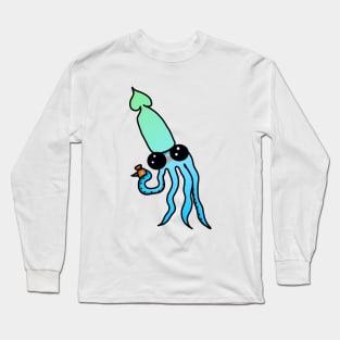 Sunscreen Squid Long Sleeve T-Shirt